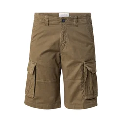 JACK & JONES Muške bermude 12274211, Maslinaste