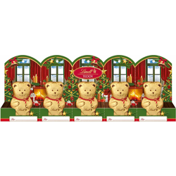 Lindt Mini Teddy - 5 deljivih kosov - 50 g