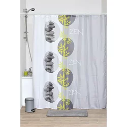 Tendance zavesa za kadu + 12 pp kukica 180x200 cm poliester palaos ( 1205667 )