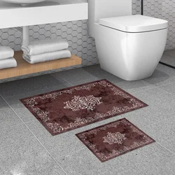 Lessentiel Maison Set 2 prostirke za kupatilo Bordo