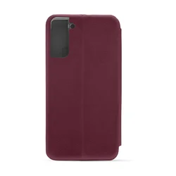 Maska za telefon ROYAL FLIP COVER za Samsung S21 Plus/G996B, Bordo
