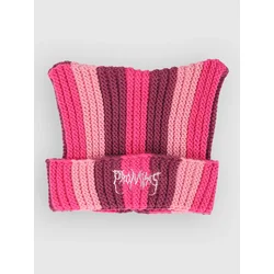 Broken Promises Hellkat Pink Crochet Beanie pink