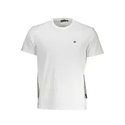 NAPAPIJRI Muška majica NP0A4H8D-SALIS-SS-SUM_BIANCO_002, Bela