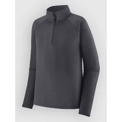 Patagonia Cap Mw Zip Neck Base Layer Top smolder blue