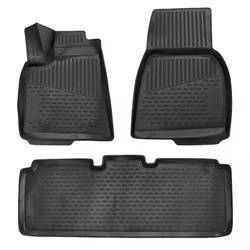 Rubber Car Mats Tesla Model S 2012-2026