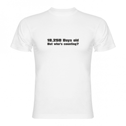 T-shirt 18.250 days old