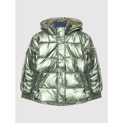 Tommy Hilfiger Pernata jakna Metallic KG0KG06022 D Zelena Regular Fit