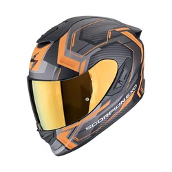 SCORPION Exo-1400 evo ii air linart matt black-orange kaciga