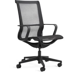 Office chair FOLBY mesh black