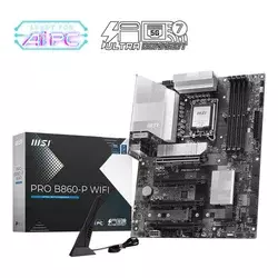 MSI Matična ploča PRO B860-P WIFI, Intel Core Ultra, UEFI BIOS, Intel B860, ATX