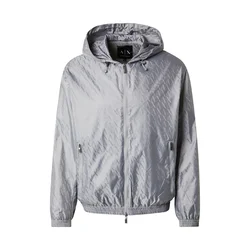 ARMANI EXCHANGE Prehodna jakna  siva