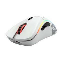 GLORIOUS Miška Race Model D Gaming Mouse, bela