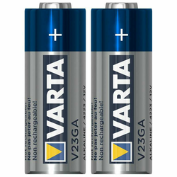 VARTA ALKALNE BATERIJE VARTA ELECTRONICS, TIPA 23A, 12 V, 2 KOSA,A23, E23A, V23A, V23PX, V23GA,