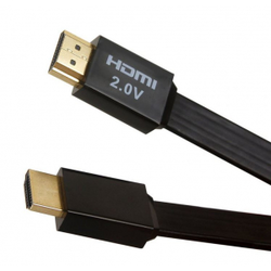 3G (85446) kabl HDMI (muški) na HDMI (muški) flat 1.5m crni
