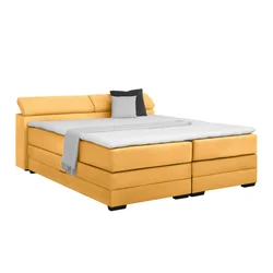 Boxspring Krevet Sevilla 180/200 cm , senf žuta