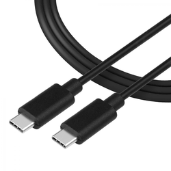 Tactical Smooth Thread kabel USB-C/USB-C - 1m - Crna KP31187