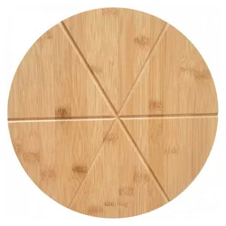 KINGHOFF Daska za sečenje pice KH1565 35cm bambus