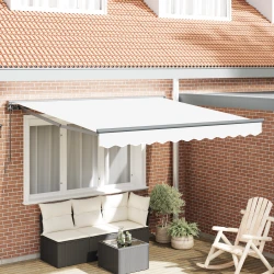 Okvir tende Bijeli 300 x 250 cm Poliester s PU premazom