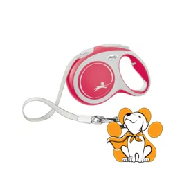 Flexi Comfort Tape L 8m, Crveni Povodac Za Pse Težine Do 50kg