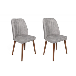 Hanah Home Alfa 468 V2 Stolice, Sive
