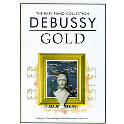 DEBUSSY GOLD EASY piano COLLECTION NOTE