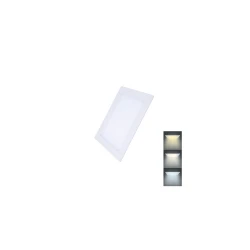 Solight WD147 - LED ugradno plafonsko svetlo 6W/230V 3000/4000/6000K 12x12 cm belo