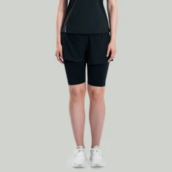 STRIX Women‘s ULTRA 2in1 Shorts Black