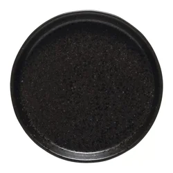 Costa Nova desertni krožnik Notos 12,5 cm, črn, dvignjen rob (6 kos)