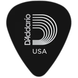 DAddario 1CBK2 Black Celluloid Guitar Pick Light