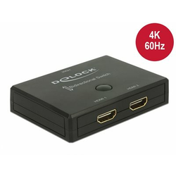 KVM switch DELOCK, HDMI 2-1, 4K 60Hz