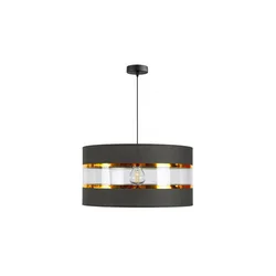 Luster na sajli LIND 1xE27/60W/230V siv
