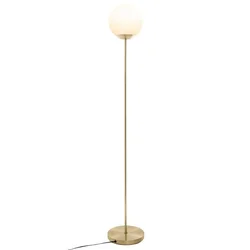 Podna lampa Dris E14 60W 134cm boja zlata/bela Atmosphera
