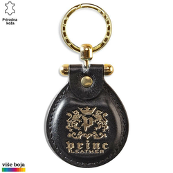Princ Leather Kožni privezak, Crni