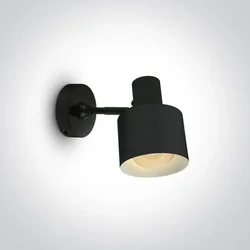 ZIDNI REFLEKTOR 1XE27 MAX.10W CRNI
