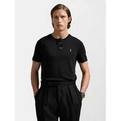 Polo Ralph Lauren Majica  svetlo rjava / temno zelena / črna / bela