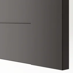 BERGSBO Vrata, tamnosiva, 50x229 cm