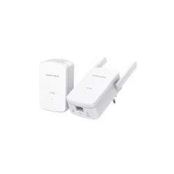 LAN Mercusys MP510 KIT v1.2 AV1000 Gigabit Powerline WiFi Kit zidni adapter sa integrisanom uticnicom, za mrežu preko strujne instalacije (2 kom komplet) (72671)