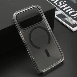 Futrola color clear magsafe za iphone 17 pro (6.3)/iphone 18 pro (6.3) crna ( F125930 )