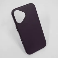 Maska za telefon Beautiful Shine Leather za iPhone 16, Ljubičasta