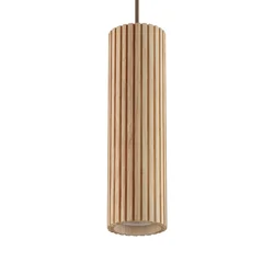 Brilliant - Luster na sajli LAKEWOOD 1xGU10/10W/230V prečnik 10 cm braon