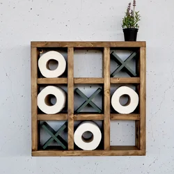 Hanah Home Zidna polica Raf297, Braon
