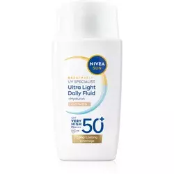 NIVEA Sun UV Face Specialist Invisible Daily ultralagani fluid svetle nijanse za zaštitu kože lica od sunca SPF 50+ 40 ml