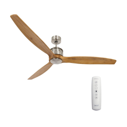 Lucci air 210506 - Plafonski ventilator AIRFUSION AKMANI paulovnija/braon + daljinski upravljač