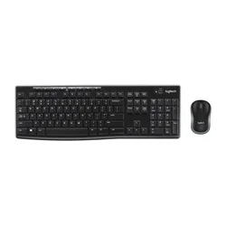 Logitech MK270 Bežična tastatura i miš, Crna