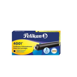 TINTA ZA NALIVPERO PATRONE DUGE PK5 4001 PELIKAN 310615 CRNA