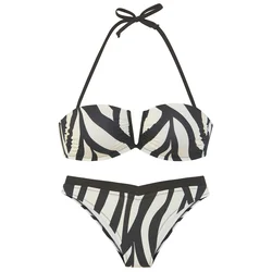 FRENCH CONNECTION Bikini črna/bela