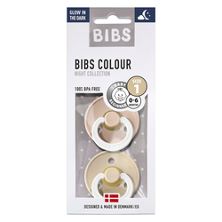 Bibs Tolažilna duda Night - Vanilla & Blush - 0-6 mesecev
