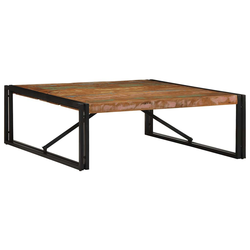 Stolić za kavu višebojna 100x100x35cm masivnog obnovljenog drva