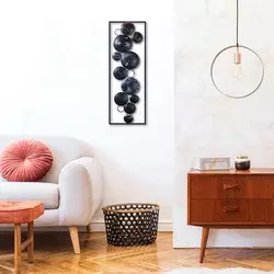 Wallity Zidna dekoracija Space, 90x32 cm, Šarena