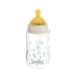 Nip Green PP flašica bež 260ml 0m+, M protok